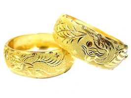 23 999金龍鳳手鐲